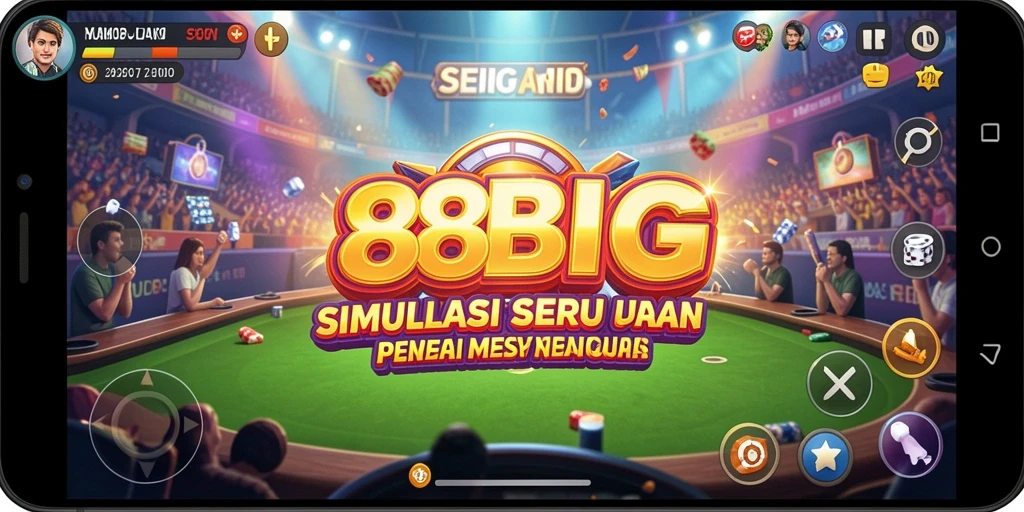 Tampilan gameplay menarik dari 88BIG dalam simulasi yang mendalam.