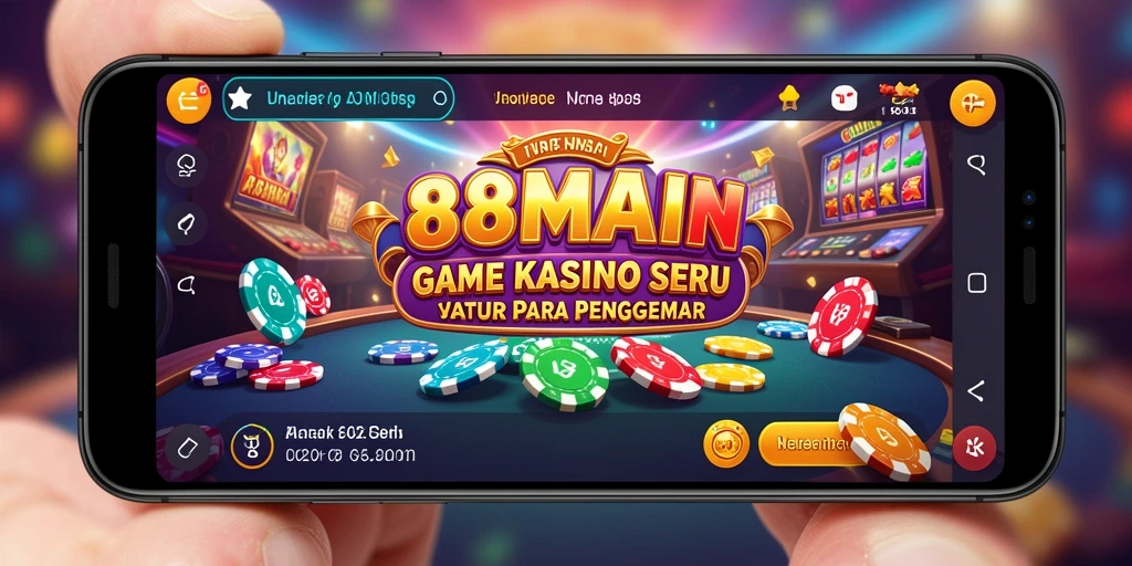 Screenshot gameplay <strong>88MAIN</strong> menampilkan suasana Kasino yang menarik dan interaktif.