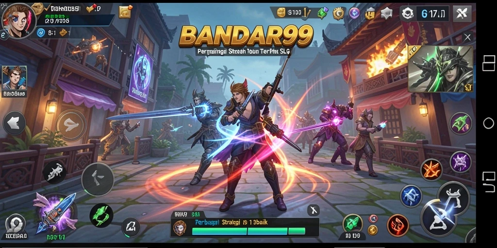 Tampilan gameplay menarik dari BANDAR99 dengan elemen SLG yang mendebarkan.