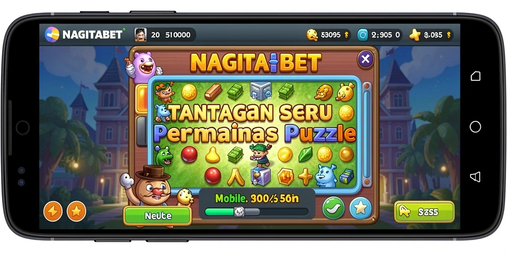 Tampilan gameplay <strong>NAGITABET</strong> yang seru dan menantang.