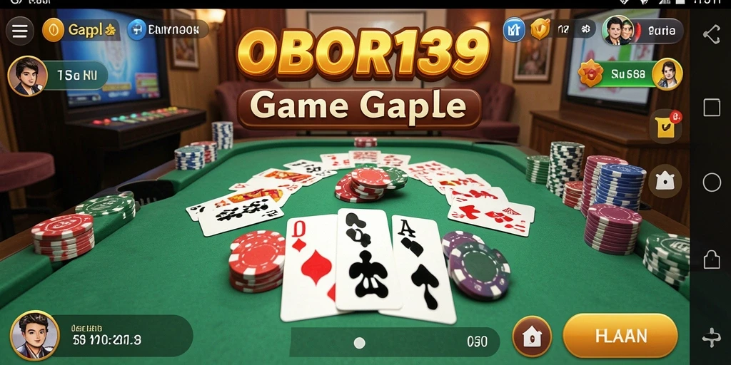 Tampilan gameplay seru dan interaktif dari OBOR138.