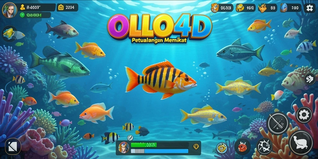 Tangkapan gambar gameplay OLLO4D yang seru dan penuh warna.