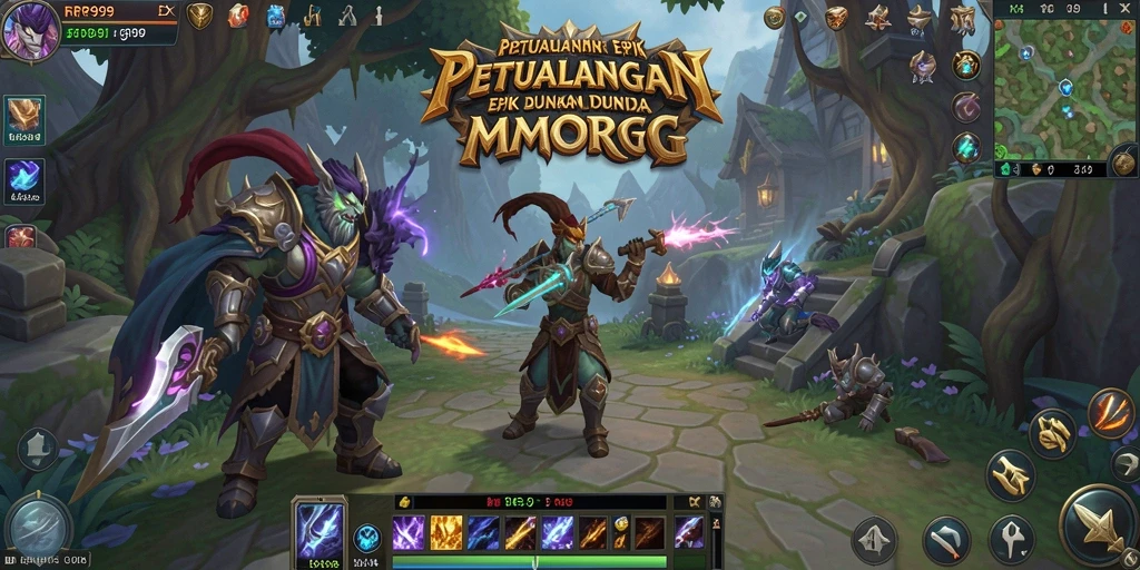 Gameplay seru dan interaksi sosial di dunia MMORPG