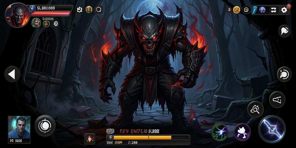 Tampilan menegangkan dari gameplay SL888 yang seram dan mencekam.