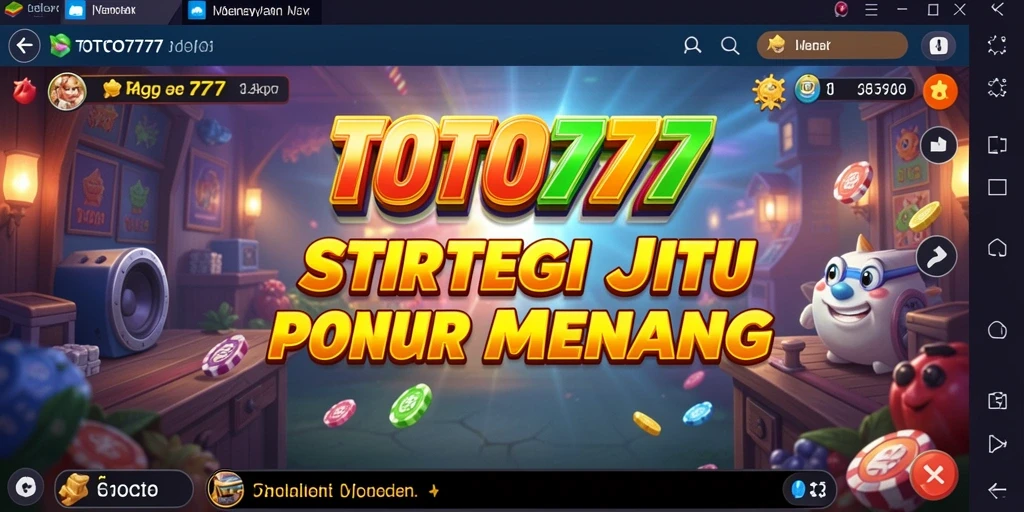 Tampilan grafis menawan dari gameplay TOTO777 yang penuh strategi.
