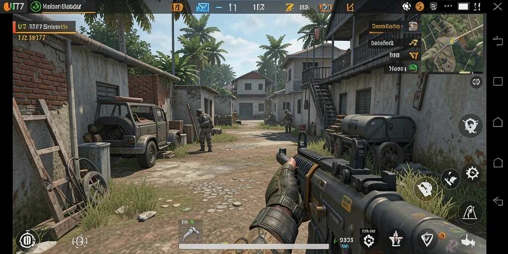 Tampilan gameplay UT77 yang menarik dan realistis dalam simulasi.