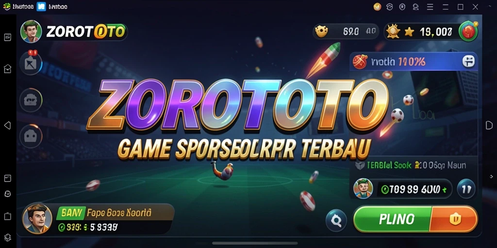 Tampilan gameplay Sportsbook pada aplikasi ZOROTOTO yang menarik.